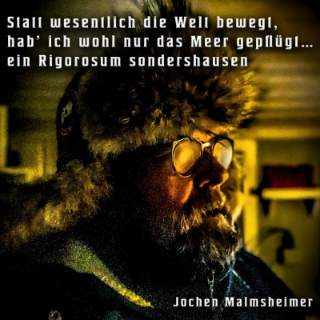 Cover: Statt wesentlich die Welt bewegt, hab ich wohl nur das Meer gepflügt